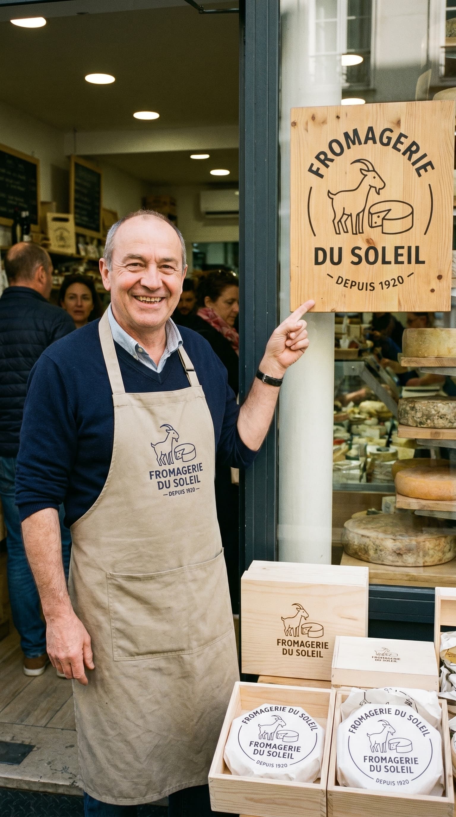 Artisan fromager au travail — Fromagerie Digitale, agence digitale spécialisée pour fromageries artisanales